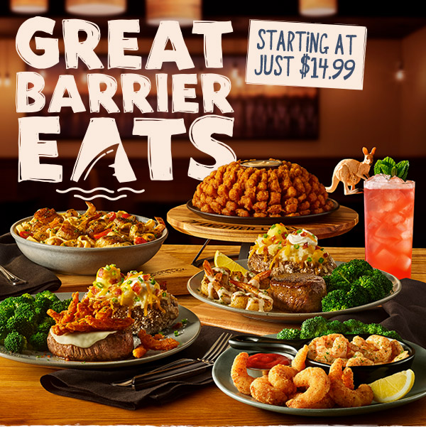 Great Barrier Eats. Starting at just $14.99