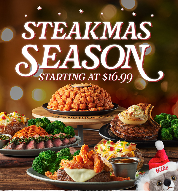 'tis the season to savor STEAKS DONE DIFFERENTLY