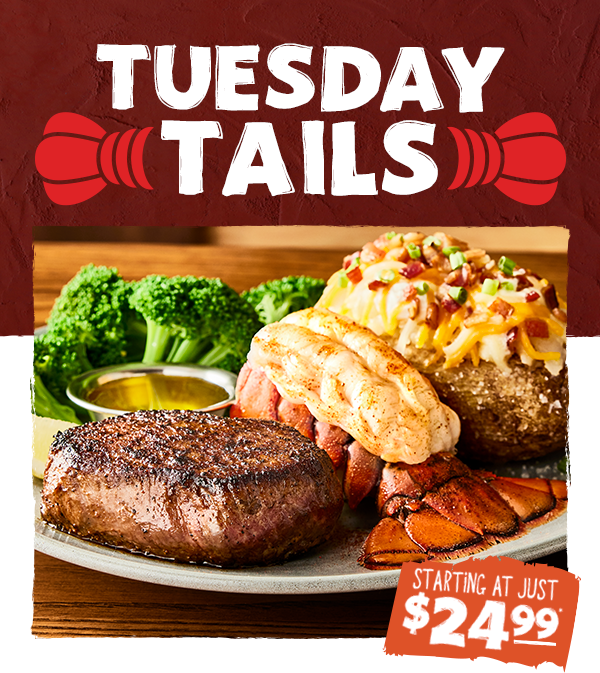 Tuesday Tails Starting At Just $24.99