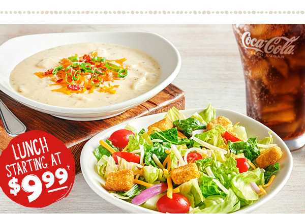 Lunch Starting At $9.99†